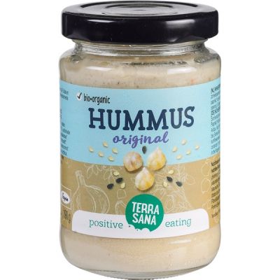Hummus spread natural van Terrasana, 6x 185 g